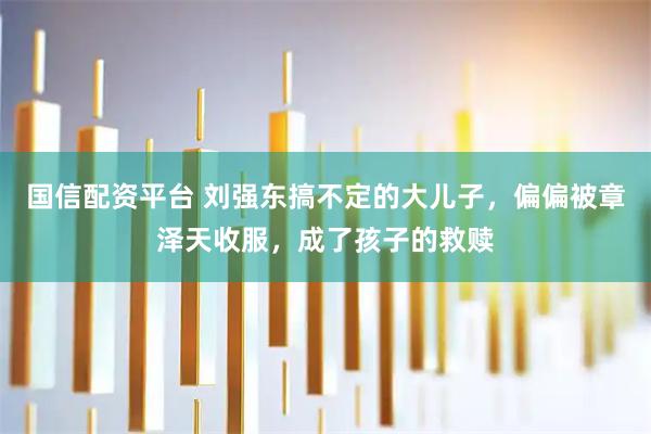 国信配资平台 刘强东搞不定的大儿子，偏偏被章泽天收服，成了孩子的救赎