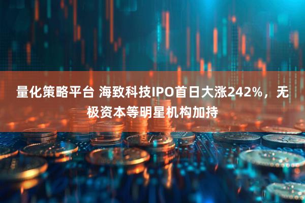量化策略平台 海致科技IPO首日大涨242%，无极资本等明星机构加持